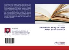 Capa do livro de Bibliometric Study of Select Open Access Journals 