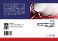 Capa do livro de Influence of Boerhaavia diffusa Extracts on CAM Angiogenesis 