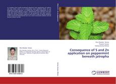 Couverture de Consequence of S and Zn application on peppermint beneath jatropha