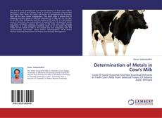 Обложка Determination of Metals in Cow's Milk