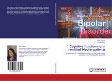 Buchcover von Cognitive functioning in remitted bipolar patients