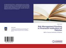 Capa do livro de Risk Management Practices in Finanacial Institutions of Pakistan 