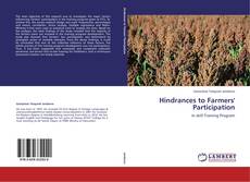 Portada del libro de Hindrances to Farmers' Participation