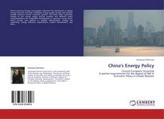 Capa do livro de China's Energy Policy 
