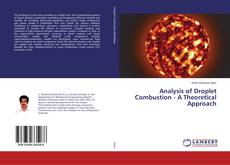 Analysis of Droplet Combustion - A Theoretical Approach的封面