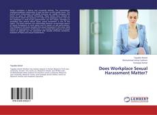 Buchcover von Does Workplace Sexual Harassment Matter?