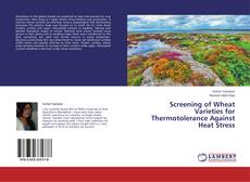 Buchcover von Screening of Wheat Varieties for Thermotolerance Against Heat Stress
