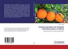 Обложка Communication for Societal Transformation in Africa