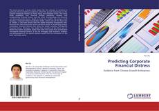Buchcover von Predicting Corporate Financial Distress