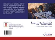 Design and Development of Low Cost Adsorbents kitap kapağı