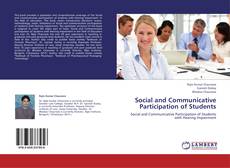 Copertina di Social and Communicative Participation of Students