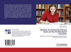 Обложка Studies of University Library Users  of the Professional Faculties
