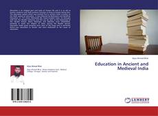 Couverture de Education in Ancient and Medieval India