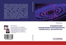Buchcover von Социальная синергетика:методология, семантика, аксиология