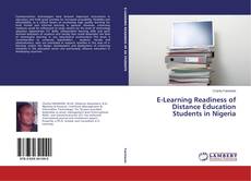 Capa do livro de E-Learning Readiness of Distance Education Students in Nigeria 