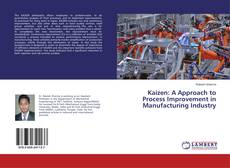Portada del libro de Kaizen: A Approach to Process Improvement in Manufacturing Industry