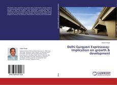 Buchcover von Delhi Gurgaon Expressway-Implication on growth & development