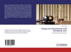 Buchcover von Essays on Commercial and Company Law