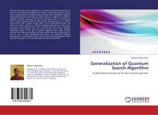Copertina di Generalization of Quantum Search Algorithm