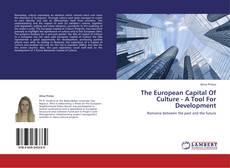 Capa do livro de The European Capital Of Culture - A Tool For Development 
