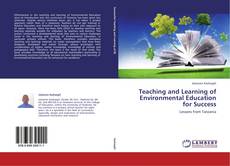 Couverture de Teaching and Learning of Environmental Education for Success
