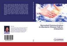 Capa do livro de Nonverbal Communication in Mandarin Chinese Talk-in-Interaction 