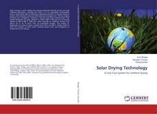 Portada del libro de Solar Drying Technology