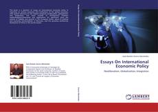 Essays On International Economic Policy kitap kapağı