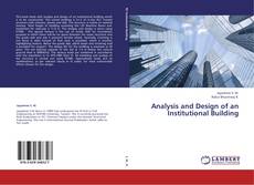 Analysis and Design of an Institutional Building的封面