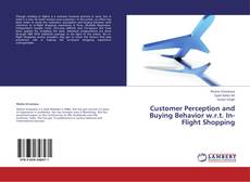 Capa do livro de Customer Perception and Buying Behavior w.r.t. In-Flight Shopping 