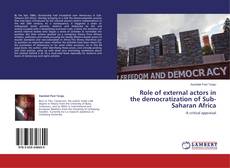Copertina di Role of external actors in the democratization of Sub-Saharan Africa