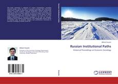 Buchcover von Russian Institutional Paths