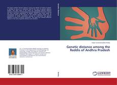 Portada del libro de Genetic distance among the Reddis of Andhra Pradesh