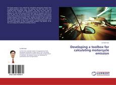 Buchcover von Developing a toolbox for calculating motorcycle emission