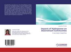 Impacts of Hydropower on Downstream Communities kitap kapağı