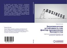 Bookcover of Экономическая устойчивость как фактор преодоления банкротства
