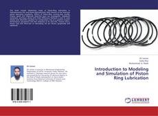 Capa do livro de Introduction to Modeling and Simulation of Piston Ring Lubrication 