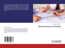 Bookcover of Human Resource Activities