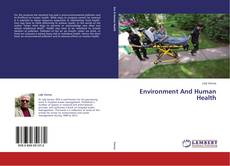 Couverture de Environment And Human Health