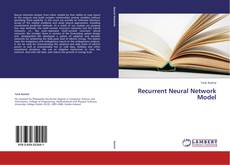 Recurrent Neural Network Model kitap kapağı