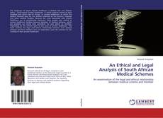 Buchcover von An Ethical and Legal Analysis of South African Medical Schemes