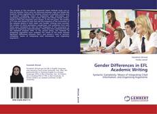 Copertina di Gender Differences in EFL Academic Writing