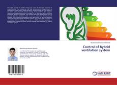 Buchcover von Control of hybrid ventilation system