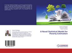 Buchcover von A Novel Statistical Model for Poverty Estimation