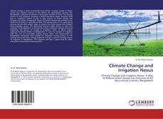 Copertina di Climate Change and Irrigation Nexus