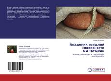 Академик изящной словесности А.А.Потехин kitap kapağı