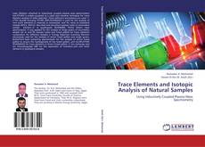 Couverture de Trace Elements and Isotopic Analysis of Natural Samples