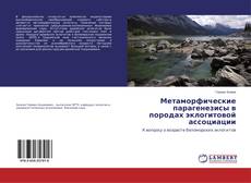 Portada del libro de Метаморфические парагенезисы в породах эклогитовой ассоциации