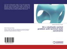Capa do livro de On a stochastic control problem with terminal state constraints 