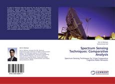 Capa do livro de Spectrum Sensing Techniques: Comparative Analysis 